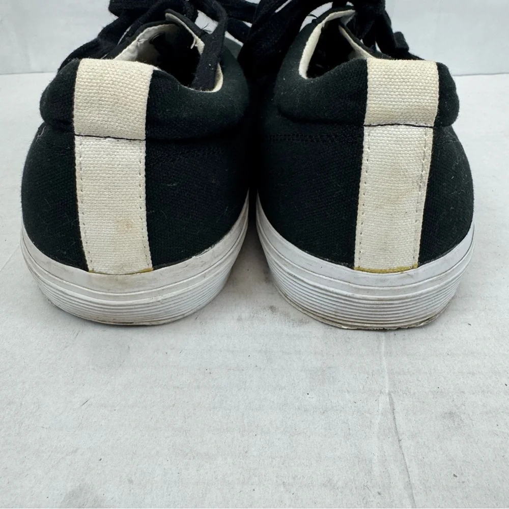Polo Ralph Lauren Black Canvas Low‎ Top Sneakers Men’s Size 16D Casual Shoes